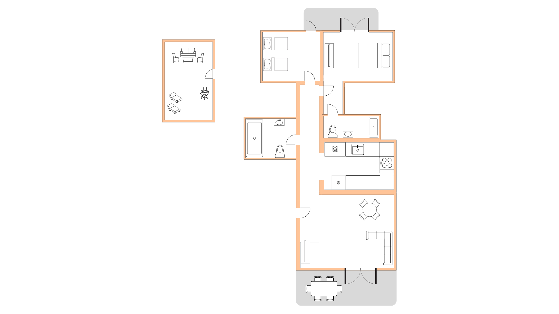 Apartment floor plan